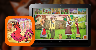 Aplicatie pentru mobil - Povesti Orange